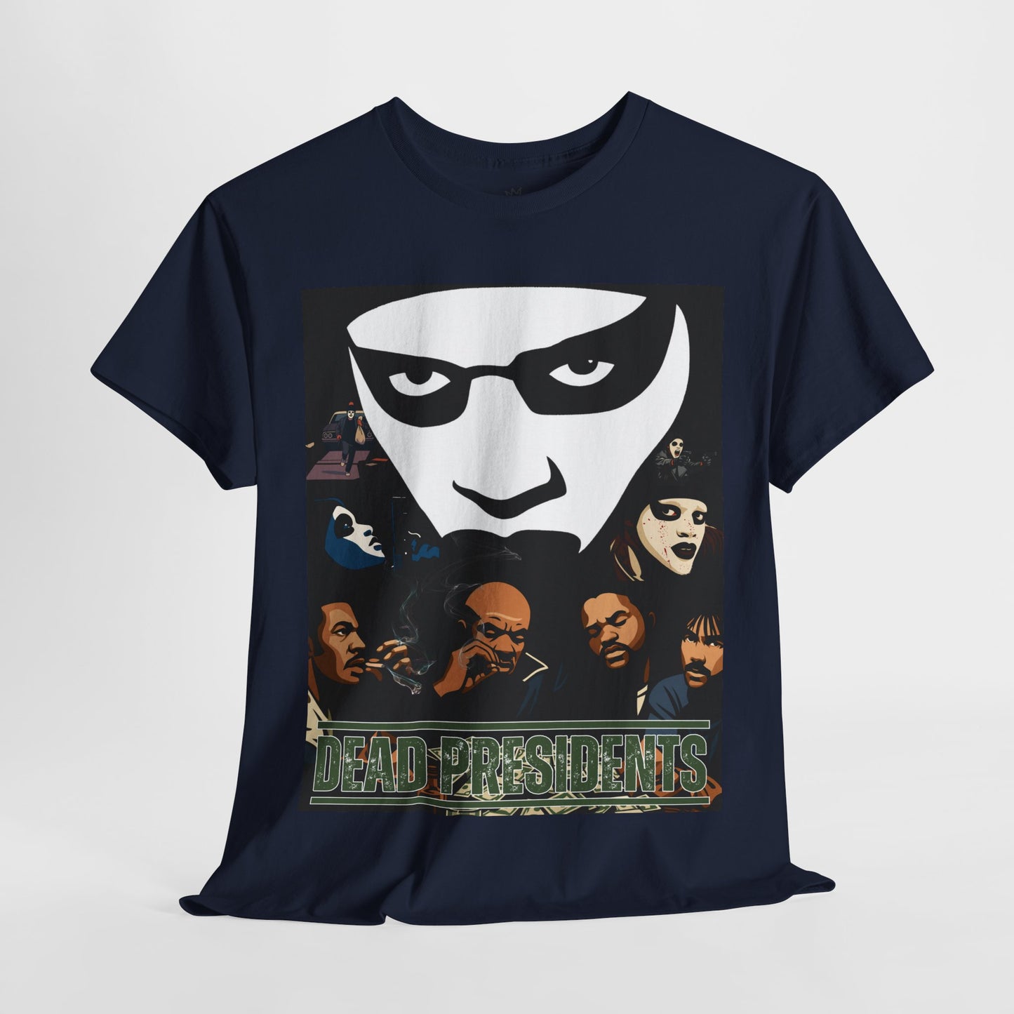 Dead Presidents Graphic Tee for Movie Lovers, Unisex Heavy Cotton Tee