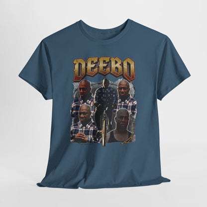 Deebo Graphic Tee — Vintage Style Movie Character Collage
