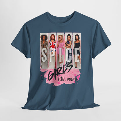 "Girl Power" Photo Tee - 90s Pop Band Vintage Graphic T-Shirt