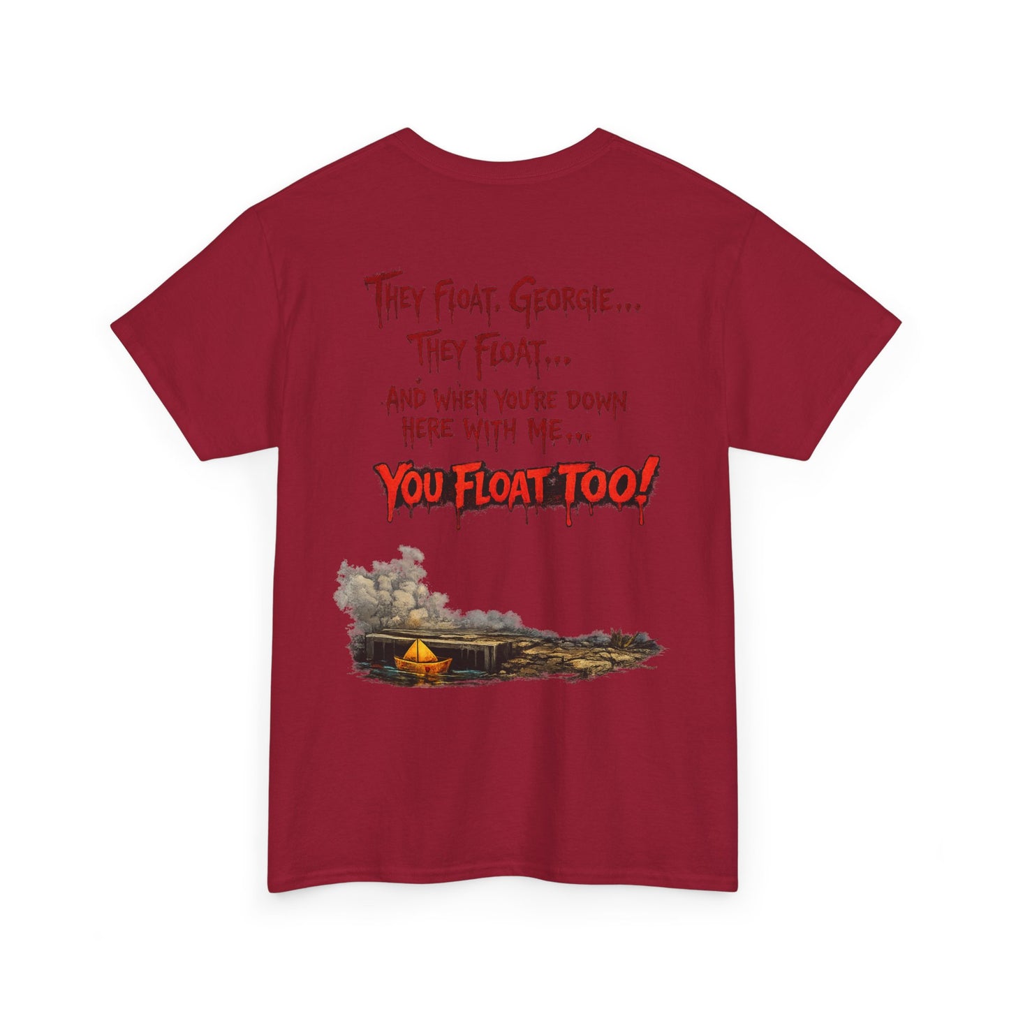 Krustywise "You’ll Float Too" Horror Tee