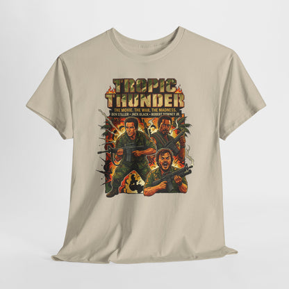 'Tropic Thunder' Action Movie Poster Tee