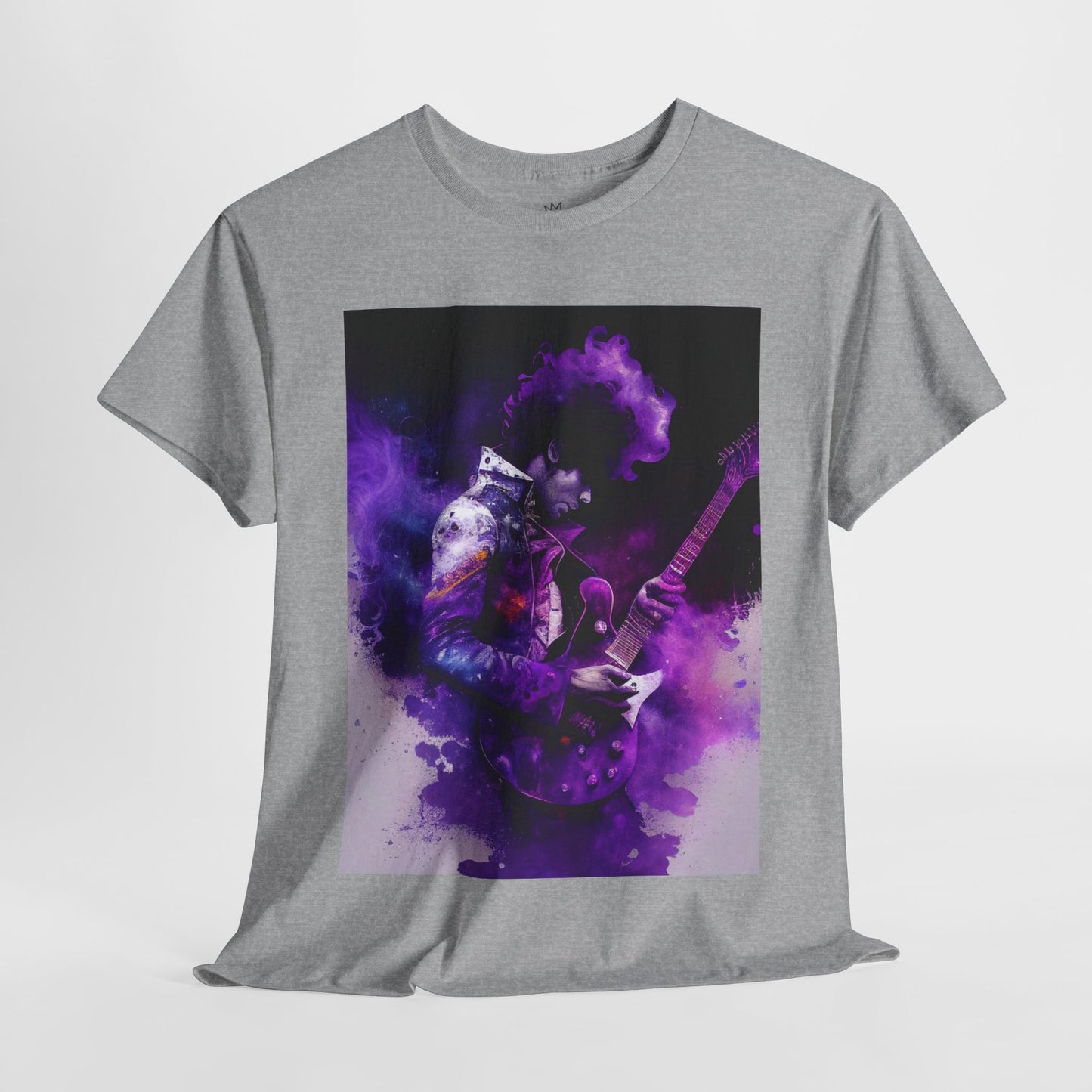 "The Artist" Vibrant Artistic Guitar Tee - Music Lover Gif