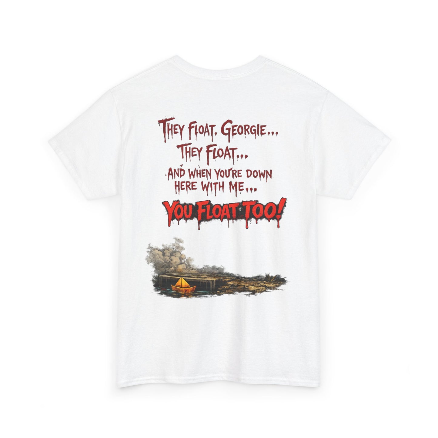 Krustywise "You’ll Float Too" Horror Tee