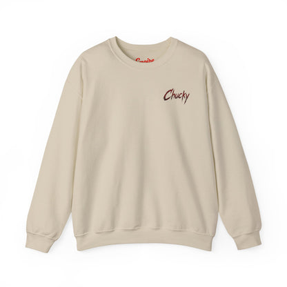 Chucky Horror Movie Graphic Crewneck Sweatshirt