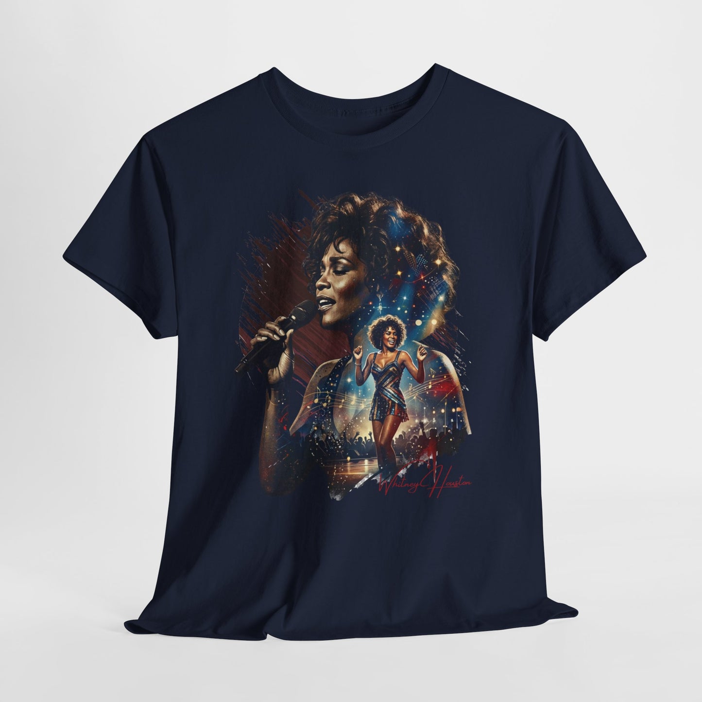 Whitney Houston Tribute Unisex Heavy Cotton Tee