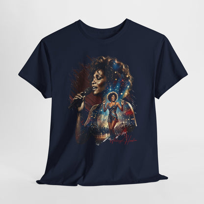 Whitney Houston Tribute Unisex Heavy Cotton Tee