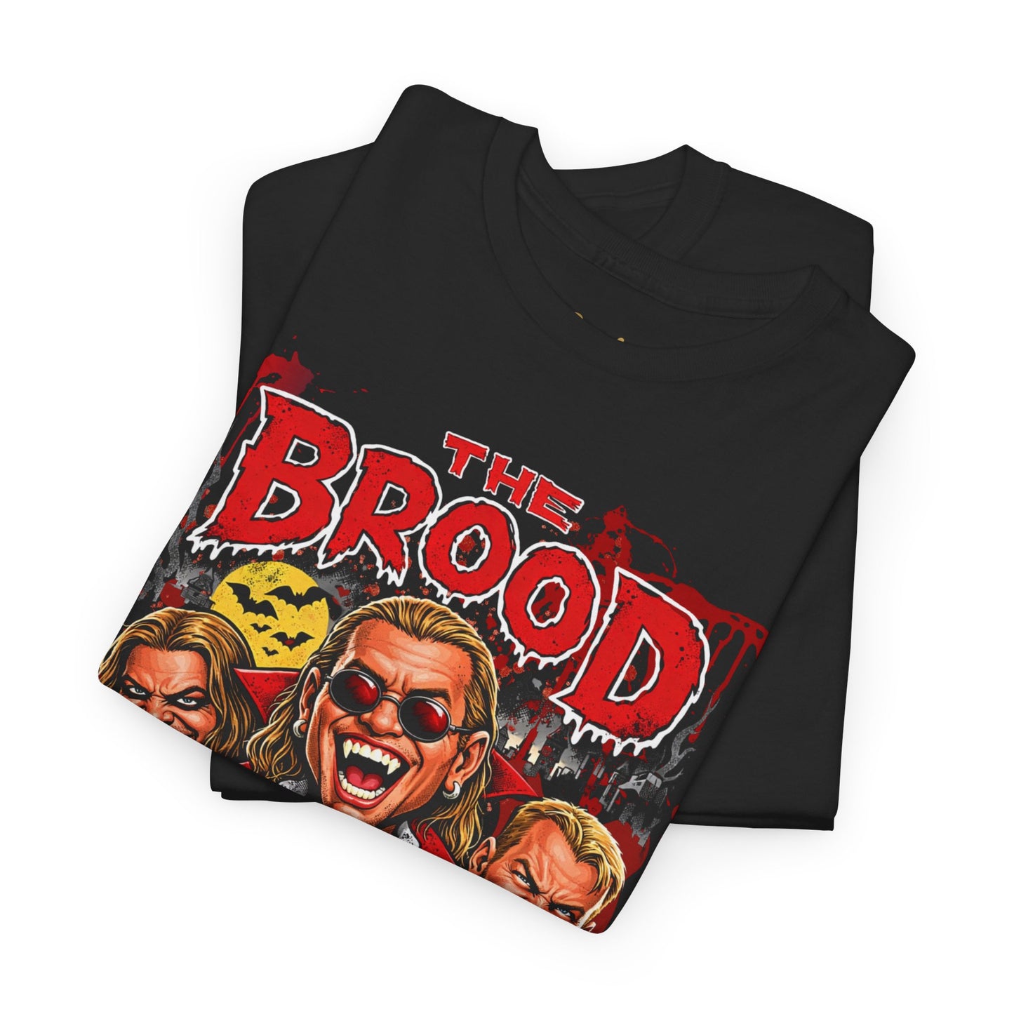The Brood Horror Band Tee — “Enter the Darkness” Graphic T-Shirt