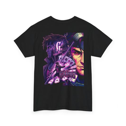 Neon Noir Anime Portraits T‑Shirt