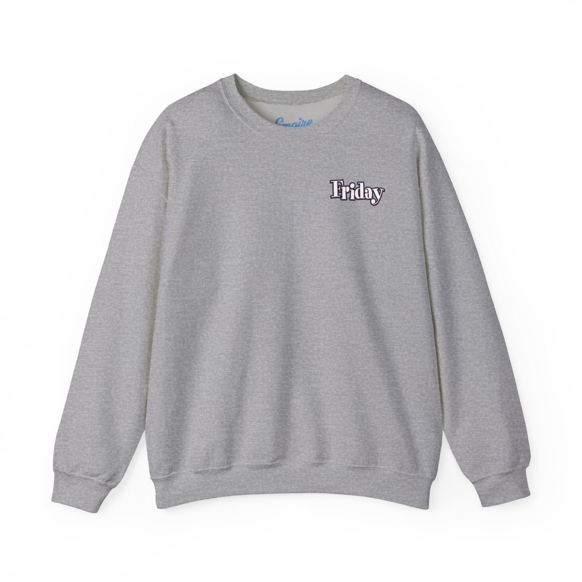 Big Worm Collage Crewneck Sweatshirt — Retro Hip‑Hop Graphic