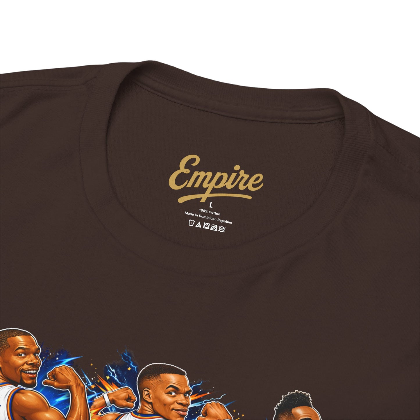 OKC Thunder Caricature Basketball T-Shirt — Team Players Graphic Tee