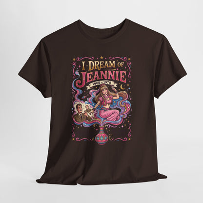 I Dream of Jeannie Graphic Tee — Retro 60s TV Vintage Fan T-Shirt