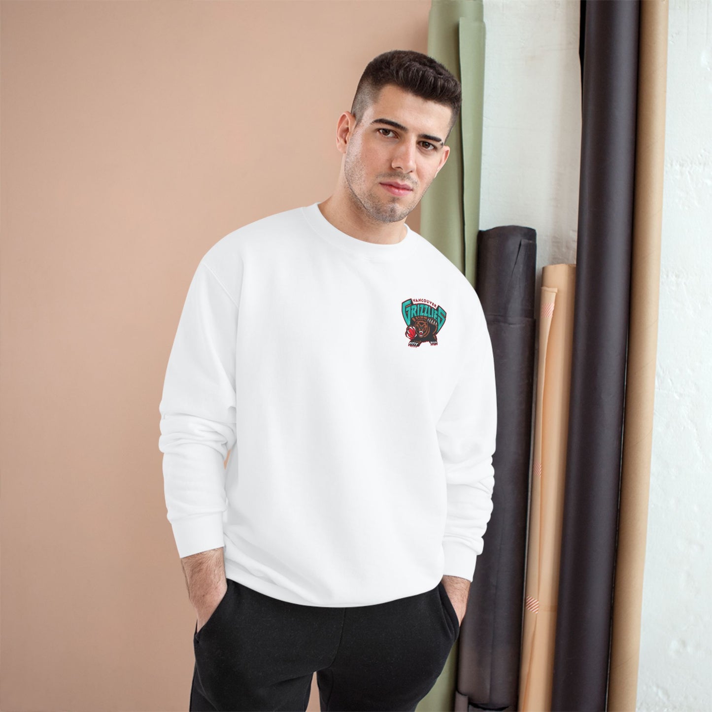 Grizzlies Big Country Crewneck Sweatshirt — Retro Basketball Mascot Tee