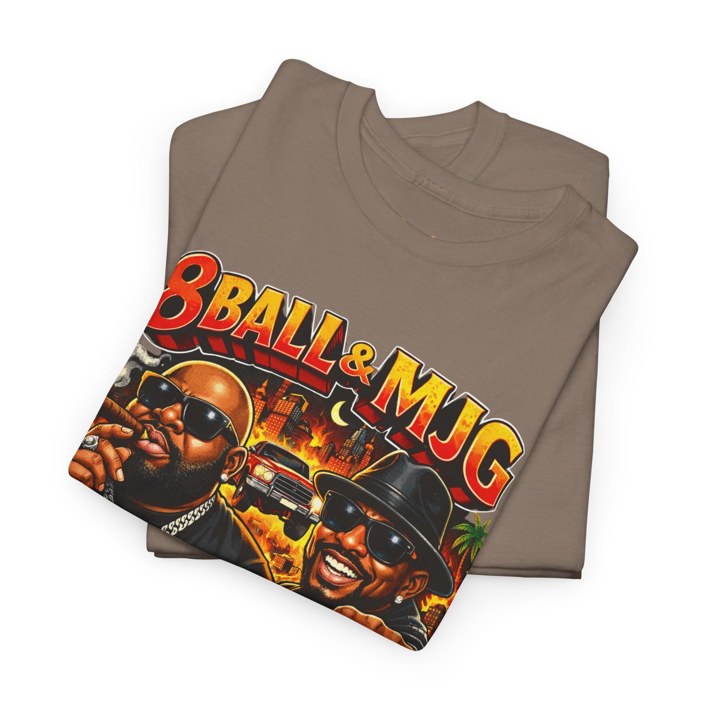 8Ball & MJG 'Comin' Out Hard' Vintage Hip-Hop Graphic Tee