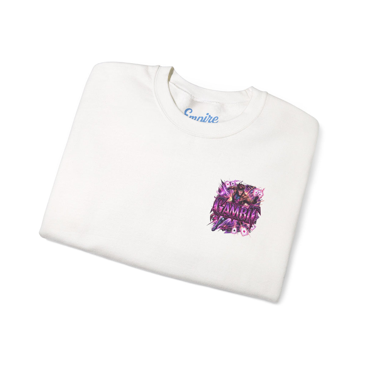 Gambit Inspired Crewneck Sweatshirt — Gambit X Men Graphic