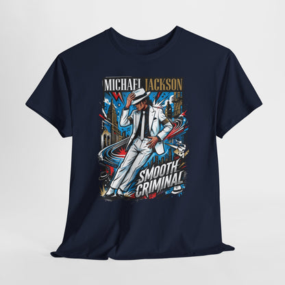 MJ "Smooth Criminal" Graphic Tee - Retro Pop Art Music T-Shirt