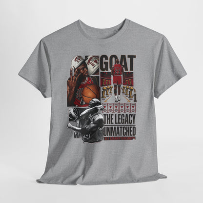 GOAT Legacy Basketball Tee — "The Legacy Unmatched" Graphic Shirt