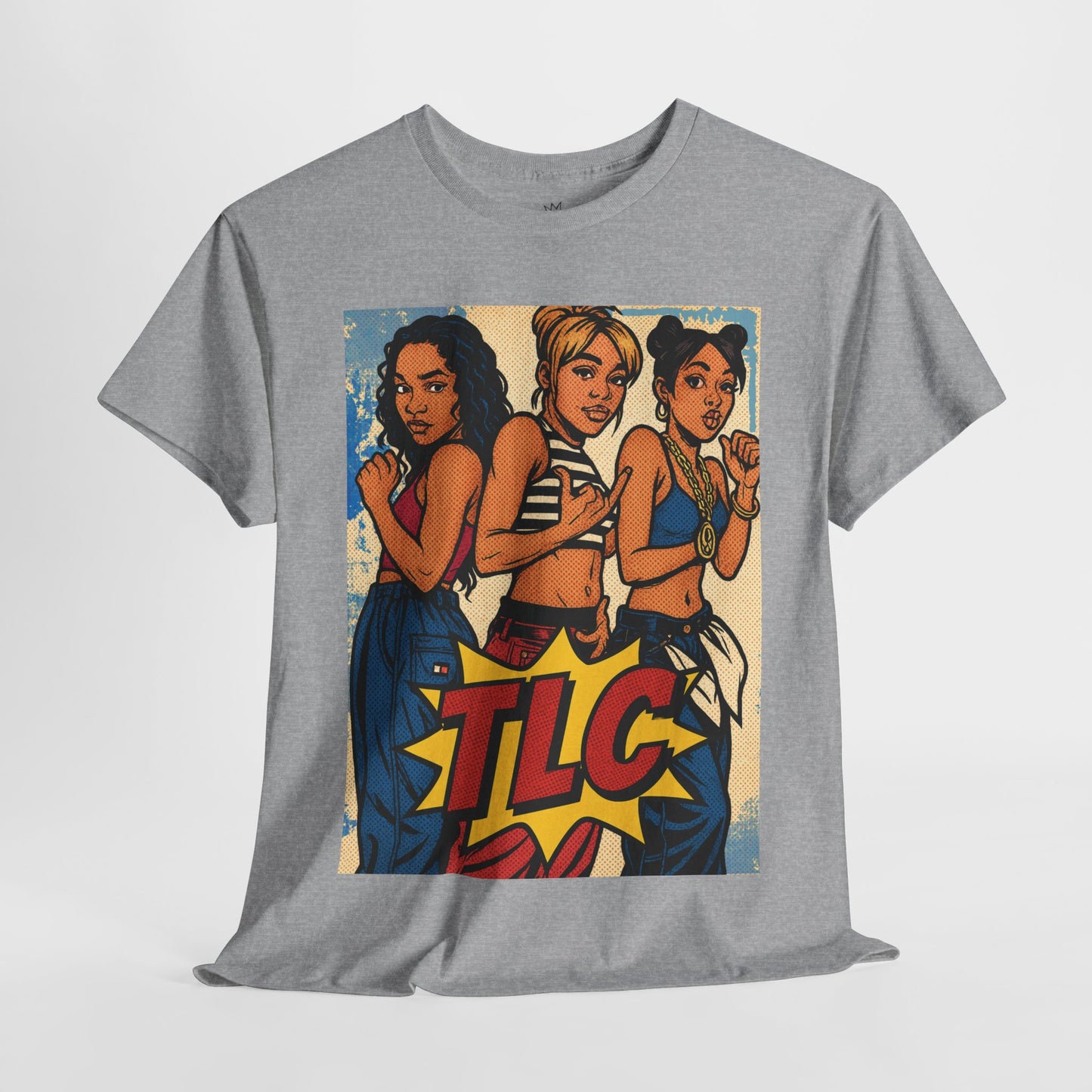 TLC Inspired Retro Graphic Shirt, 90s Nostalgia T-Shirt