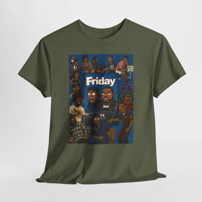 Movie 'Friday' Inspired Graphic Unisex Heavy Cotton Tee