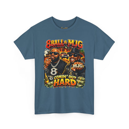 8Ball & MJG 'Comin' Out Hard' Vintage Hip-Hop Graphic Tee