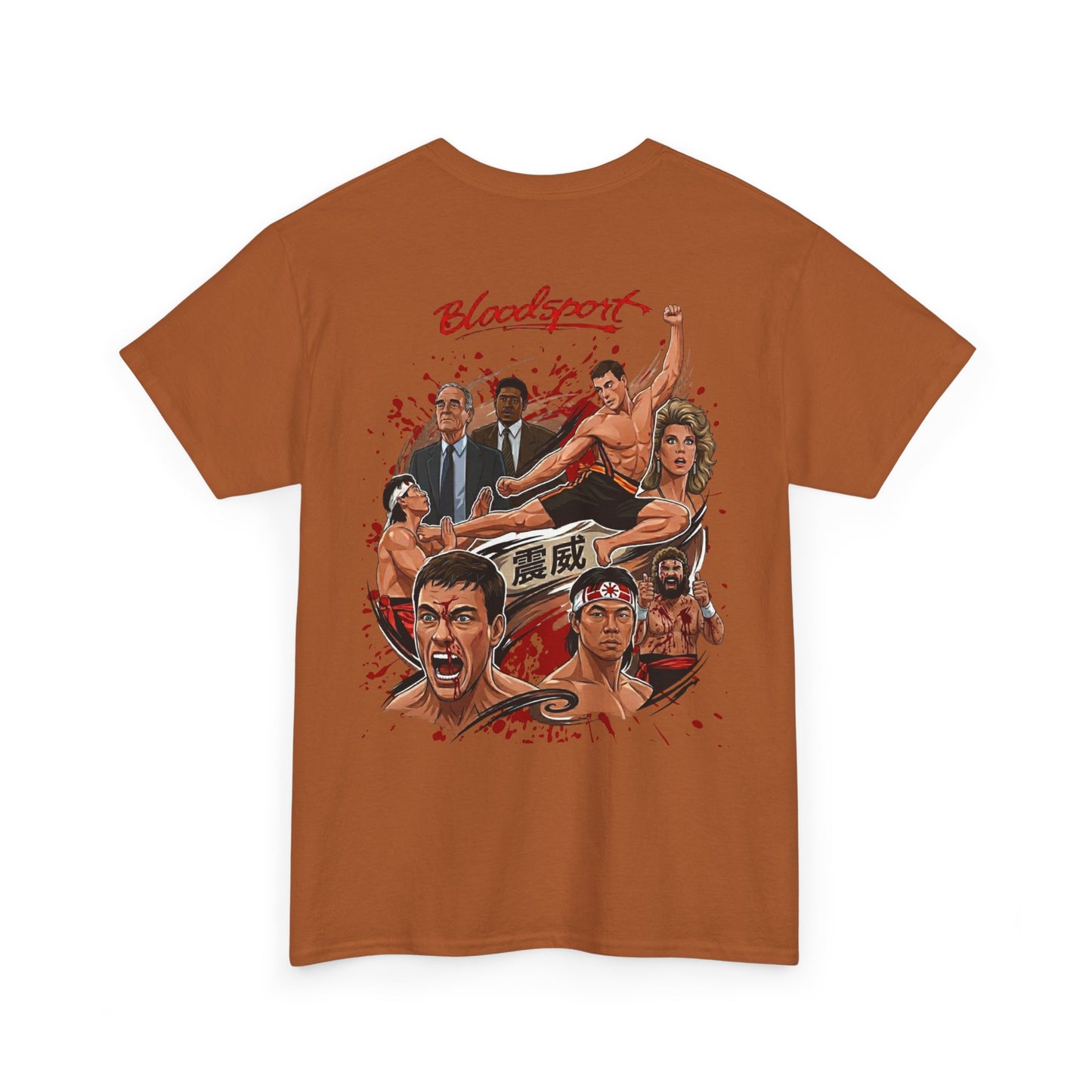 Bloodsport Movie Poster Tee — Retro Martial Arts Graphic T‑Shirt