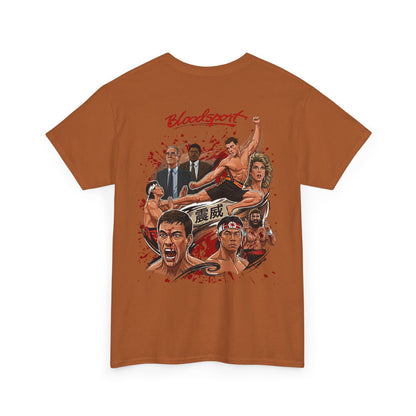Bloodsport Movie Poster Tee — Retro Martial Arts Graphic T‑Shirt