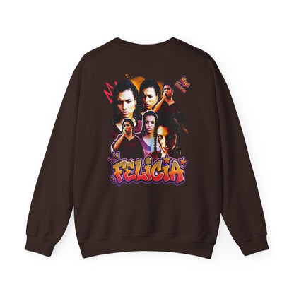 Bye Felicia Vintage Portrait Crewneck Sweatshirt