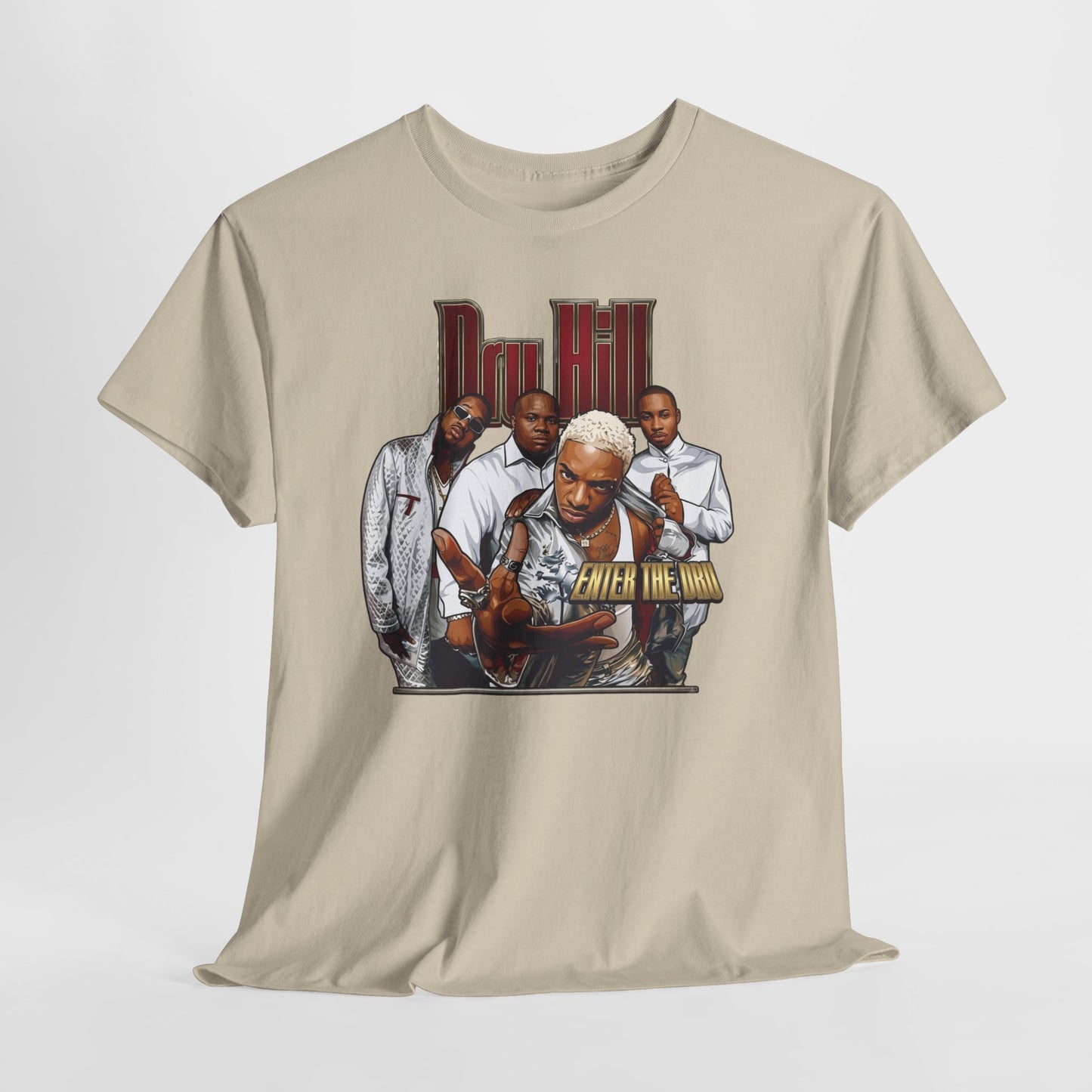 Dru Hill "Enter the Dru" Vintage Style Illustrated Graphic Tee