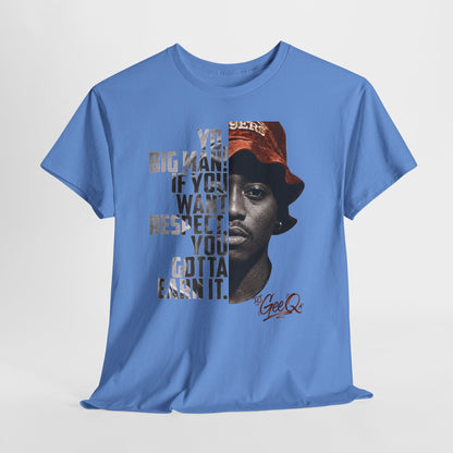 DJ Gee Q — Vintage Movie Quote Tee (“You Gotta Earn It”)