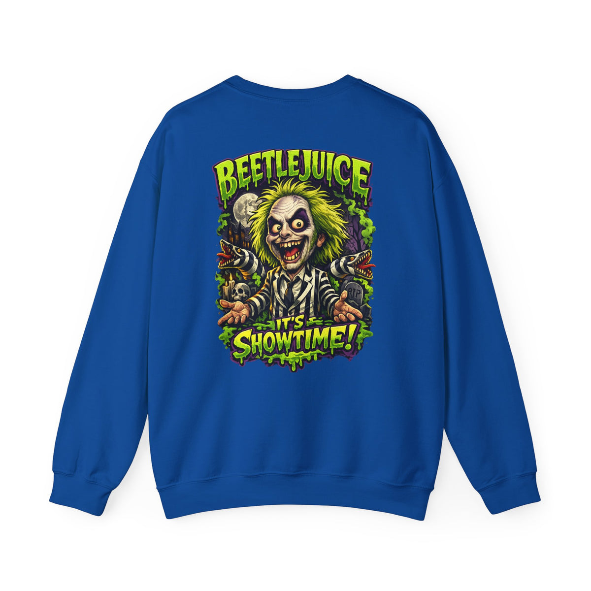 Beetlejuice "It's Showtime" Crewneck Sweatshirt