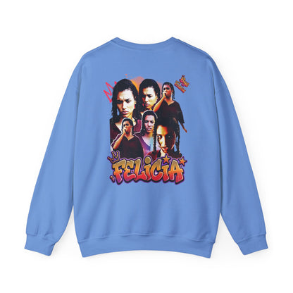 Bye Felicia Vintage Portrait Crewneck Sweatshirt