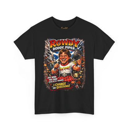 Rowdy Roddy Piper T-Shirt — Retro Wrestling Graphic Tee
