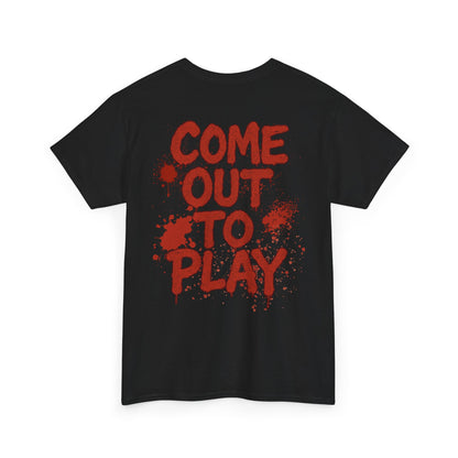 The Warriors Graphic Tee — “Come Out to Play” Retro Movie Shirt