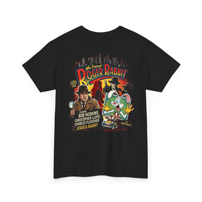 Who Framed Roger Rabbit Poster Tee — Retro Movie Graphic T-Shirt