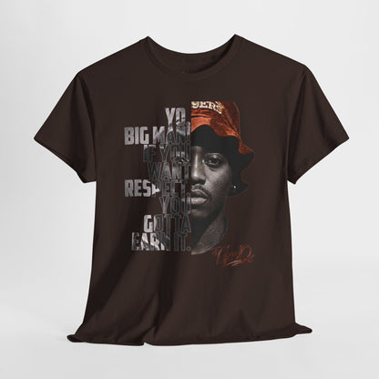DJ Gee Q — Vintage Movie Quote Tee (“You Gotta Earn It”)