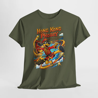 Hong Kong Phooey Retro Cartoon T-Shirt — Vintage Animated Hero Tee