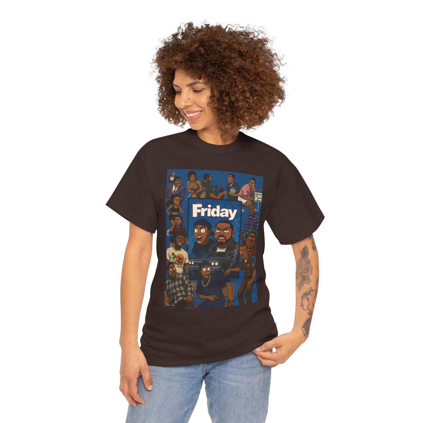 'Friday' Inspired Graphic Unisex Heavy Cotton Tee