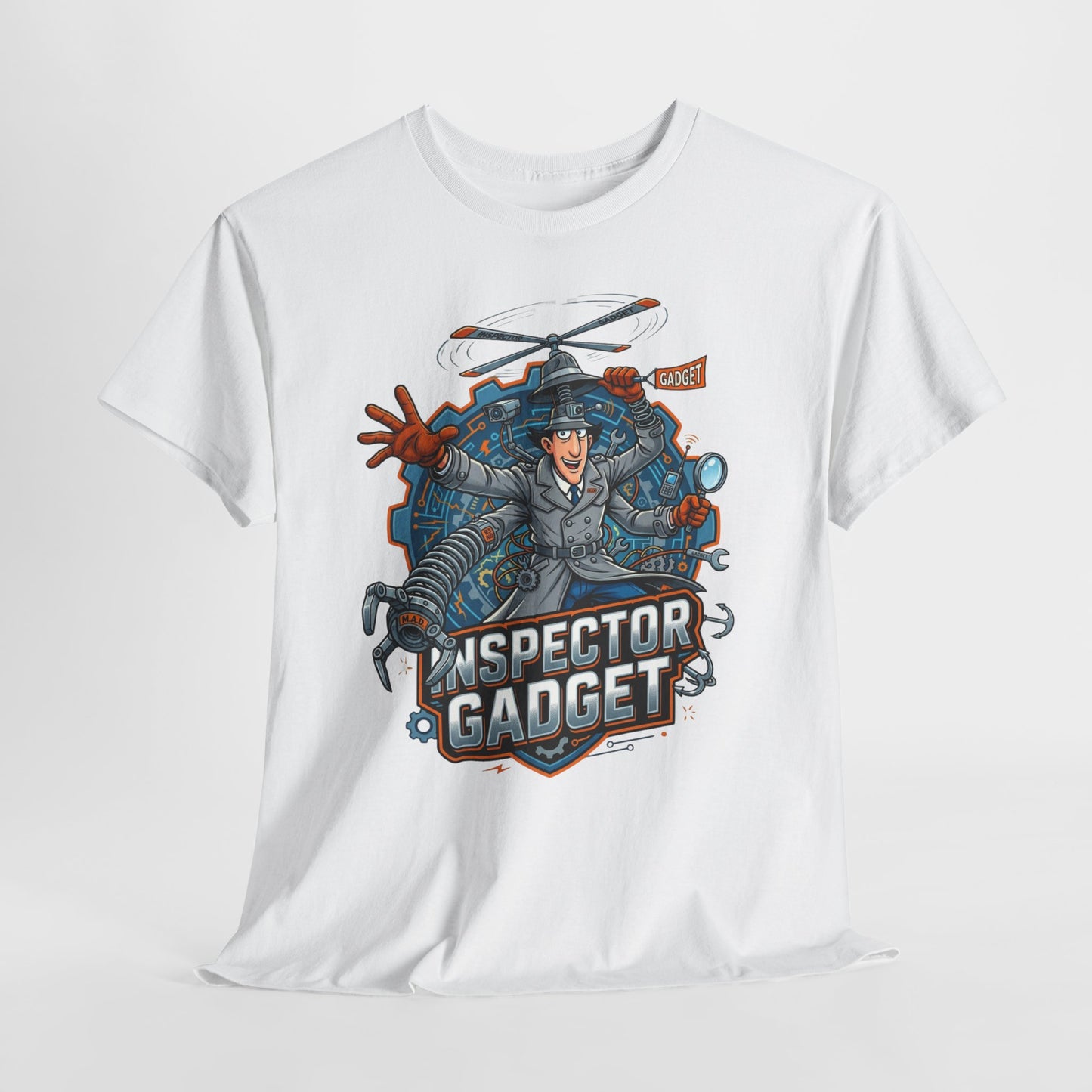 Inspector Gadget T‑Shirt — Retro Detective Gadgetry Tee