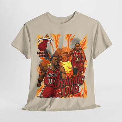 Miami Heat Dynamic Duo Unisex Tee