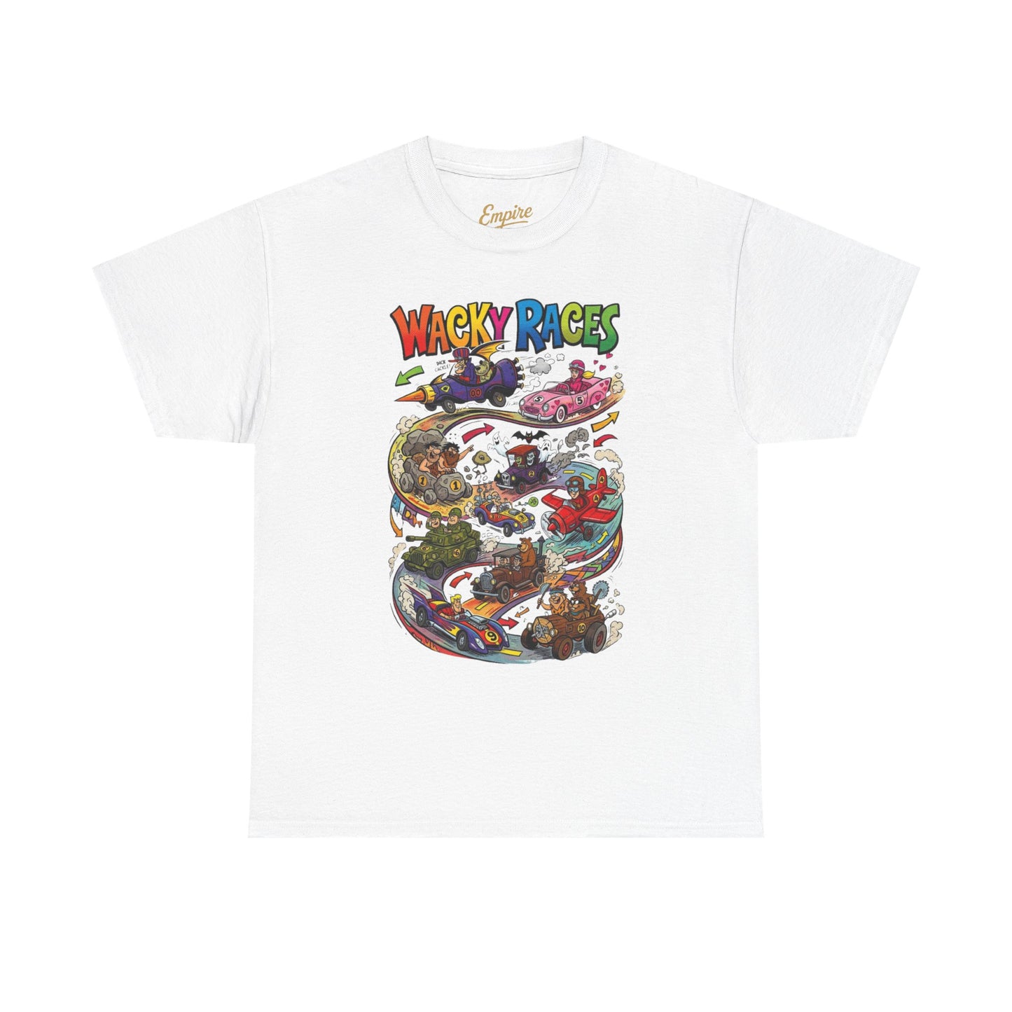Wacky Races Vintage Cartoon Tee