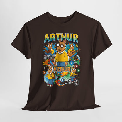Arthur Cartoon T‑Shirt — Retro Kids TV Graphic Tee