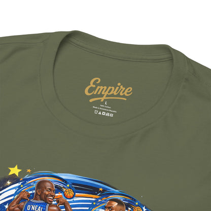 Orlando Magic Basketball Tee — Shaq & Penny Retro Cartoon Design
