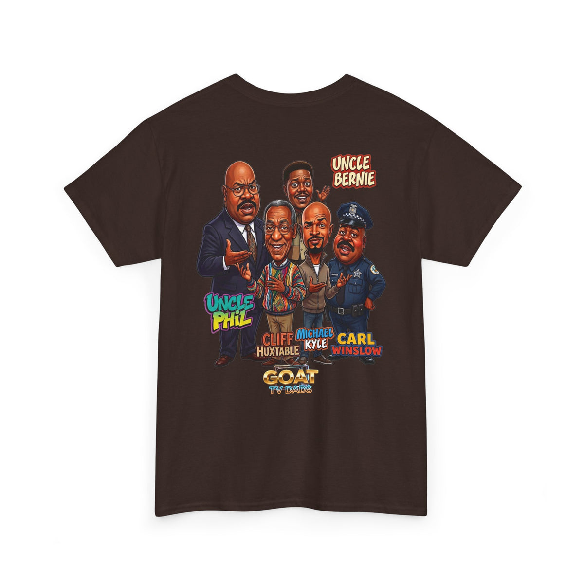 GOAT TV Dads Legends Graphic Tee