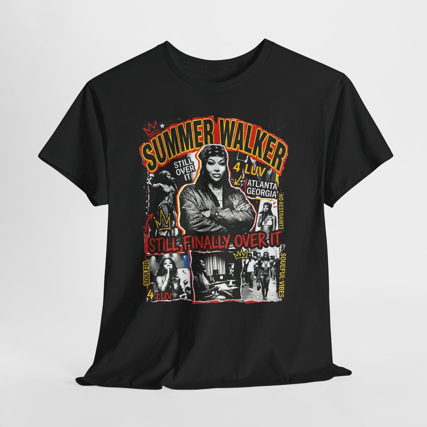 Summer Concert Tee — "Still Finally Over It" Graphic T-Shirt