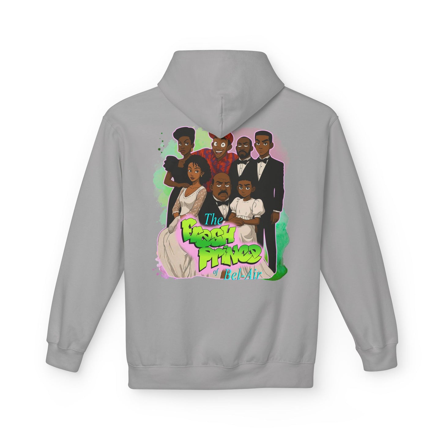 Fresh Prince Graphic Hoodie — ’The Fresh Prince’ Retro 90s Family Portrait