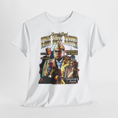 King Jaffe Joffer Graphic Tee — Vintage Coming To America Design