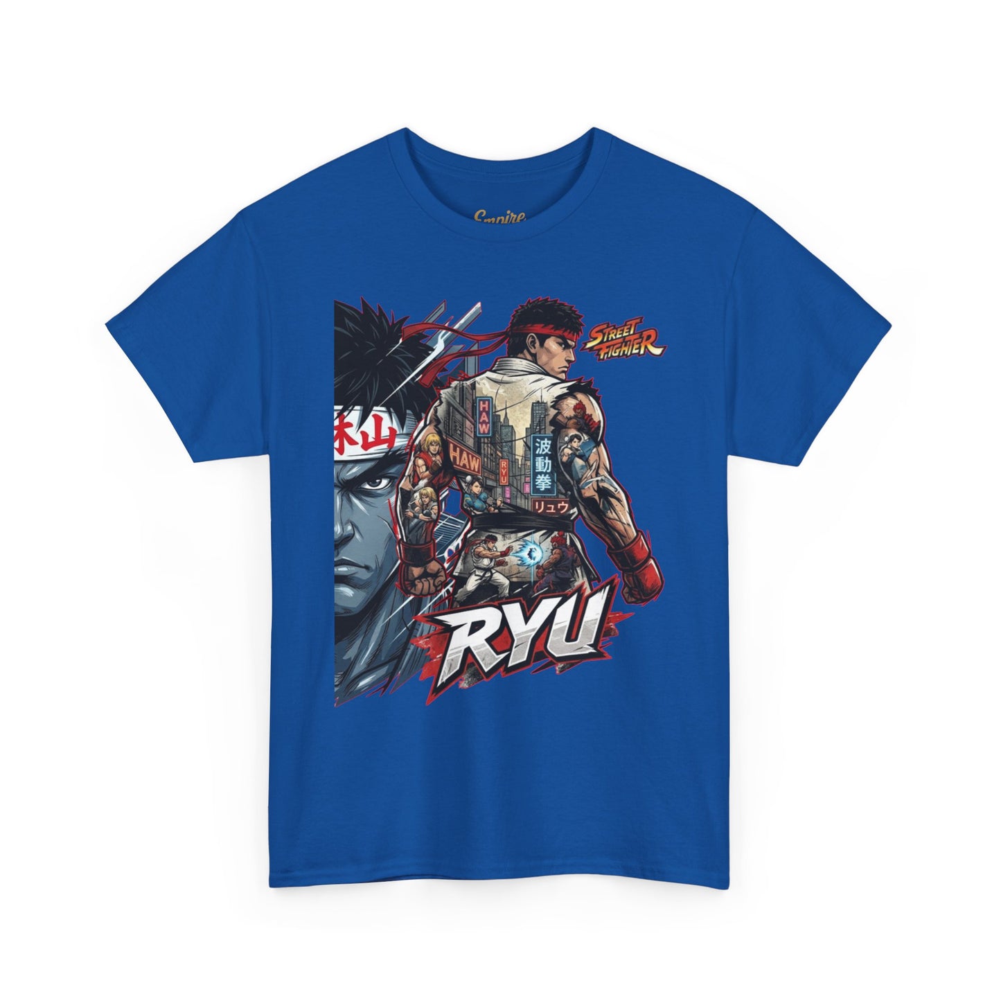 Ryu Street Fighter Graphic Tee — Vintage Fighter Art T-Shirt