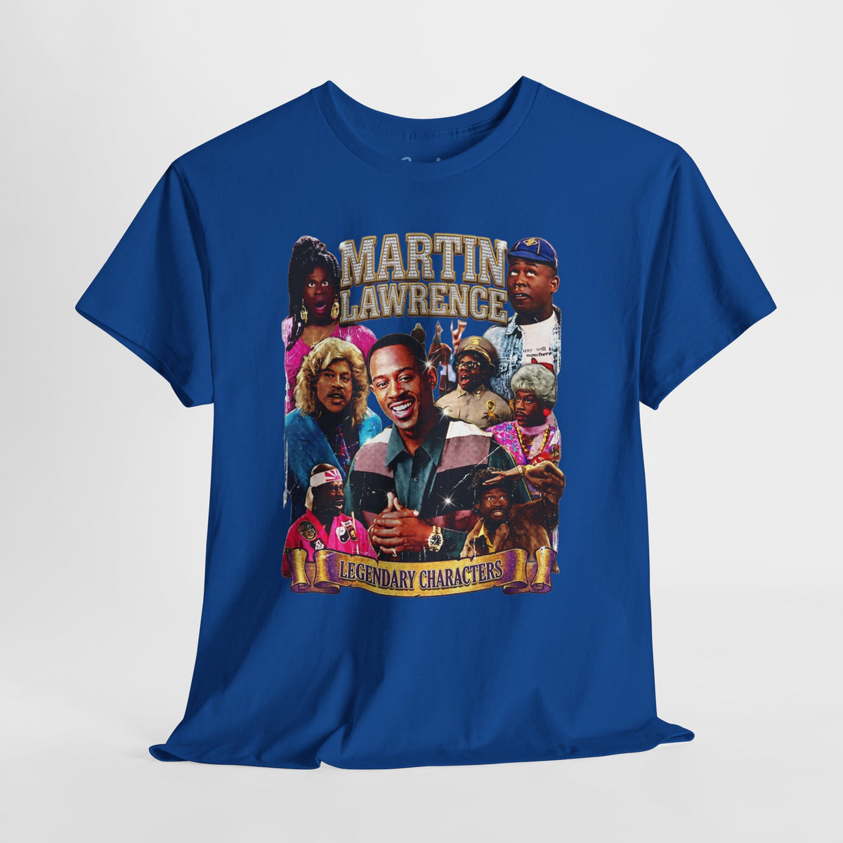 90s Nostalgia Martin Lawrence Multi-Character Tribute T-Shirt
