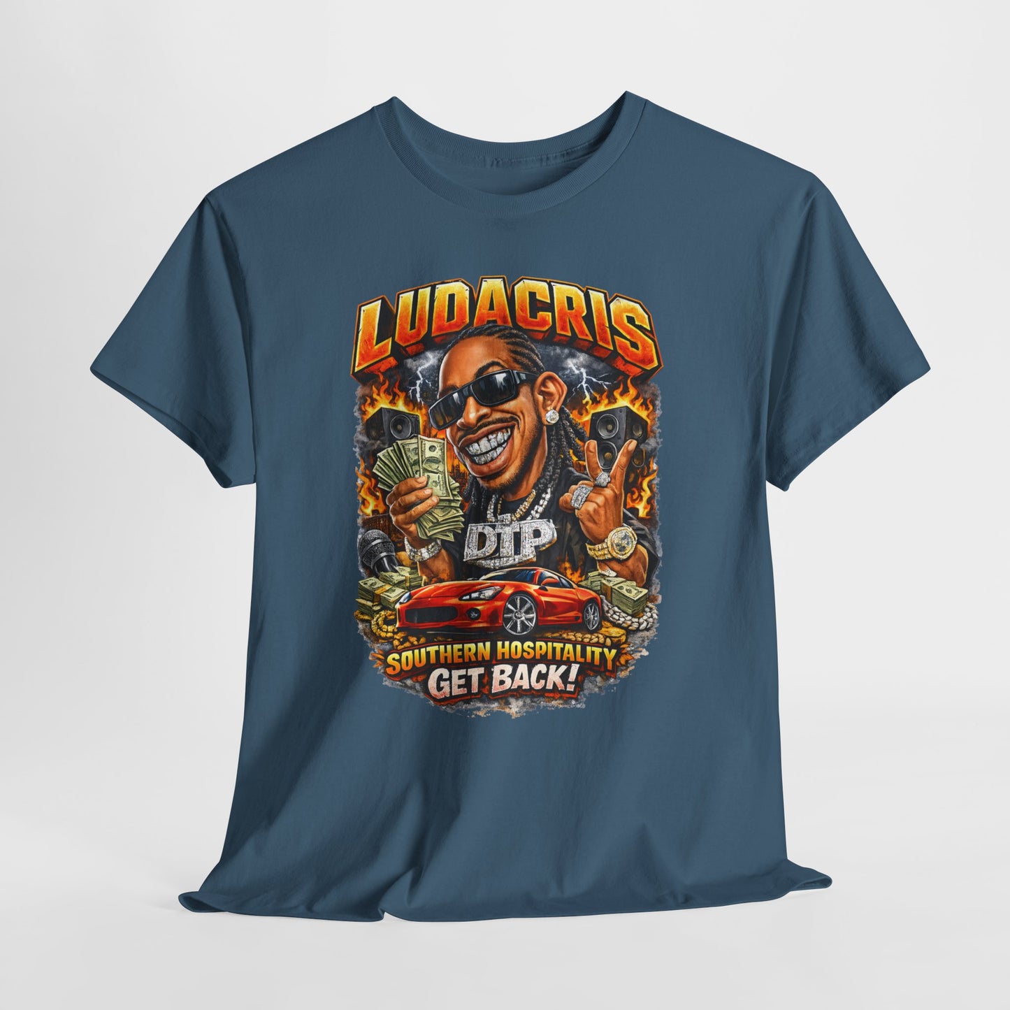 Ludacris Graphic Tee — Southern Hospitality "Get Back" Rap Tribute Shirt