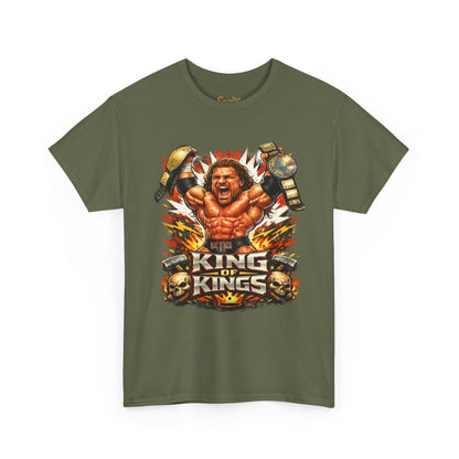 King of Kings Tee - Retro Wrestling Champion Graphic T-Shirt