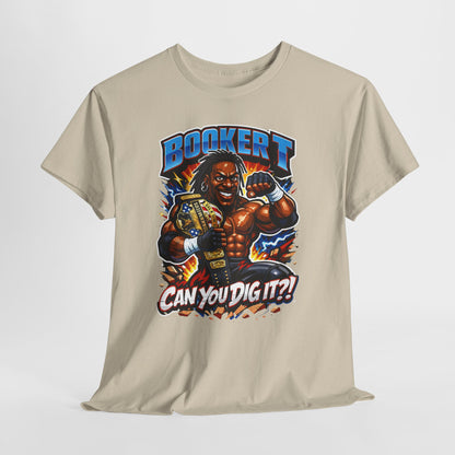 Booker T "Can You Dig It?!" T-Shirt — Retro Pro Wrestler Graphic Tee